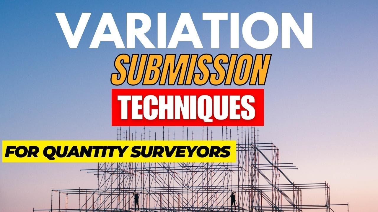 Variation Submission Tricks / Advanced Quantity Surveying Practice #quantitysurveyor  #saudiarabia