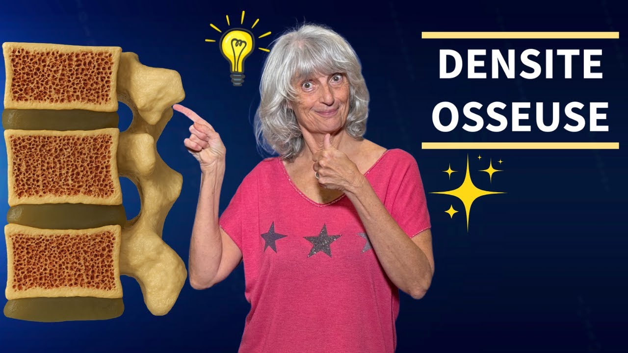 Comment RENFORCER LES OS après 60 ans : 5 mouvements EFFICACES (avec chaise)