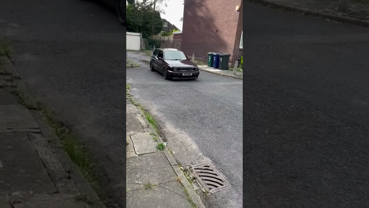 Golf 3 VR6 Engine sound￼