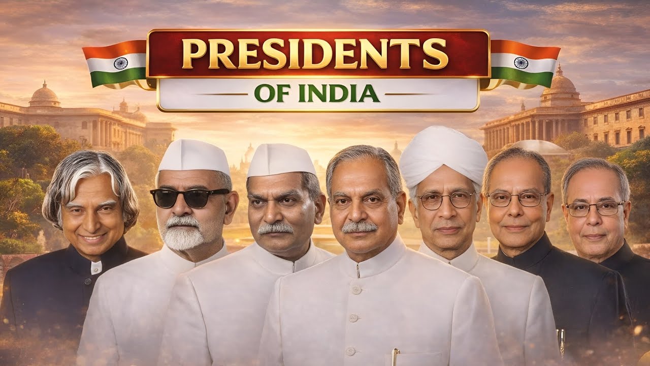 Presidents of India from 1950 to Present | Full List