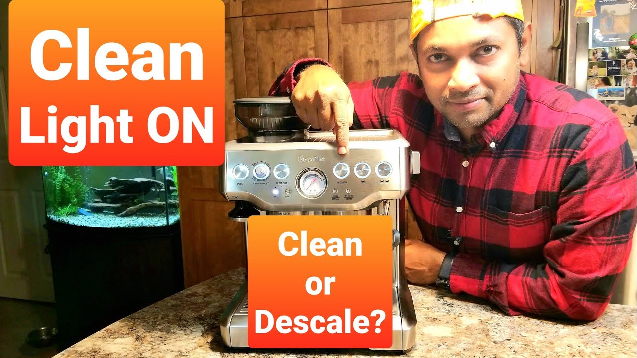 Clean Light ON | Как очистить Breville Barista Express с помощью планшета