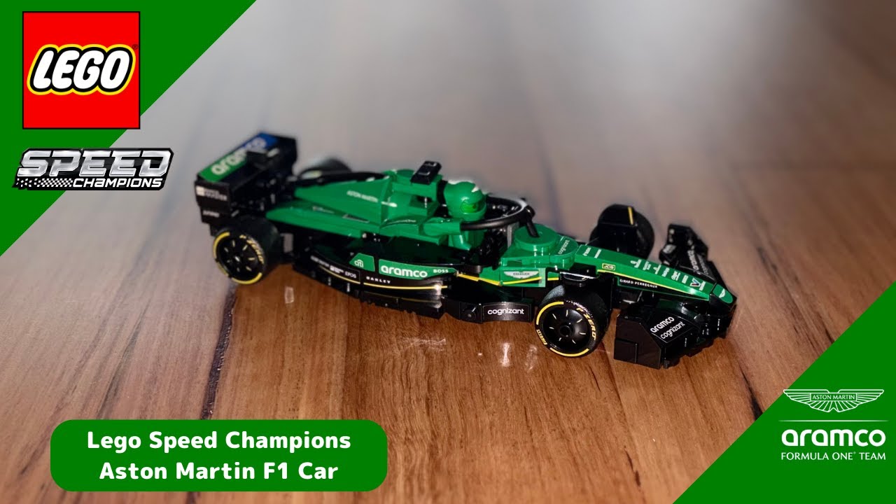 Lego Speed Champions 77245 Aston Martin F1 Car - Speed Build #notsponsored