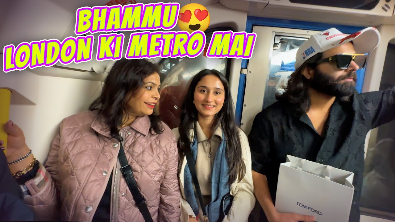 Pehli Baar Sab Metro Mai Bethe 😍🇬🇧 || Pura London Tour ❤️