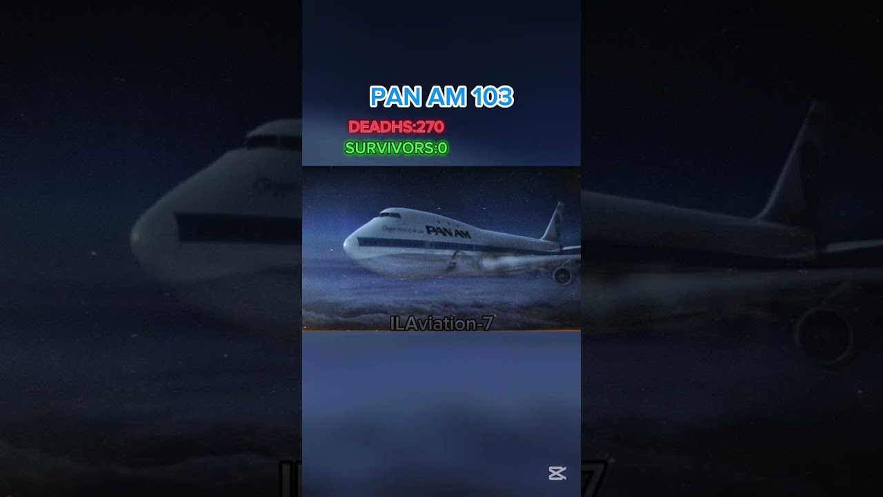 Pan am 103 and twa 800.... #shorts