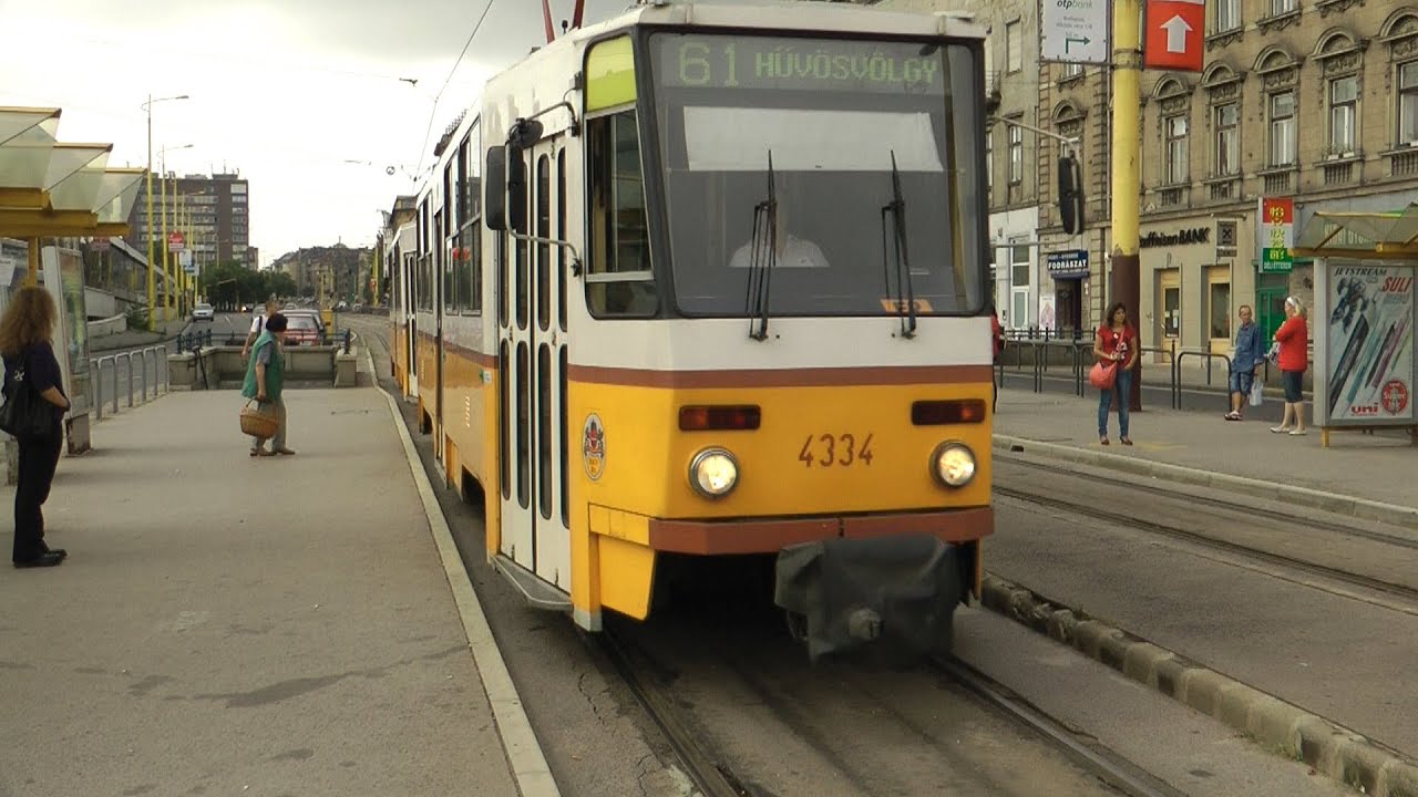 Budapest; Tram 61