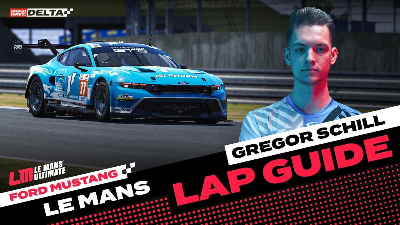 LMU Lap Guide: Ford Mustang GT3 at Le Mans