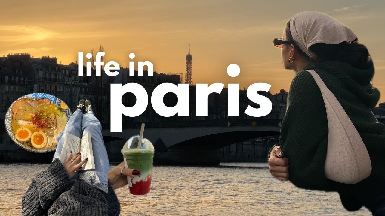 life in Paris | sunshine, picasso museum, running in the city, matcha & reading by the seine