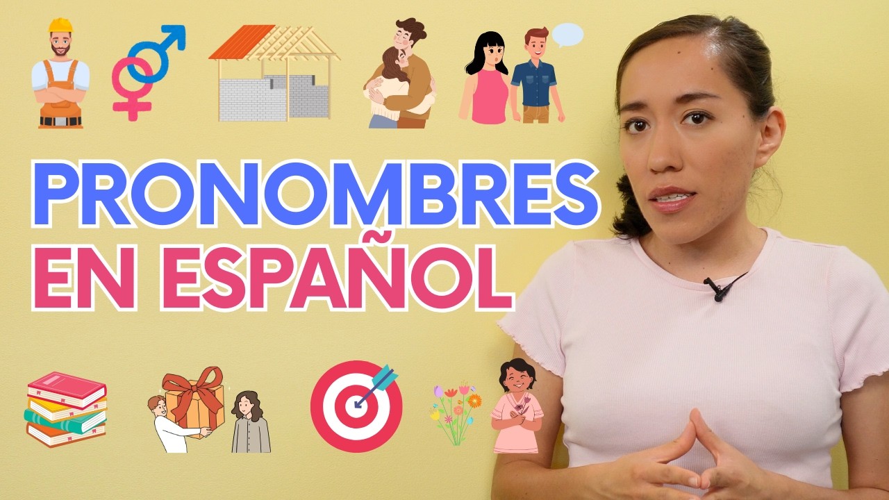 10 Tipos de Pronombres en Español: 60+ Pronombres en 1 Lección