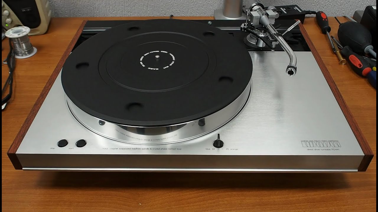 Luxman PD-441 service. Один из лучших Direct Drive проигрывателей