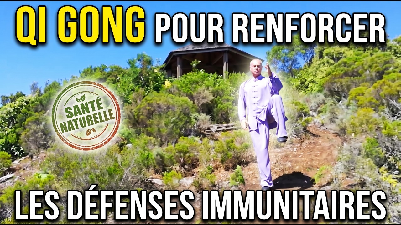 Qi Gong facile pour renforcer les défenses immunitaires. Qi Gong spécial confinement.