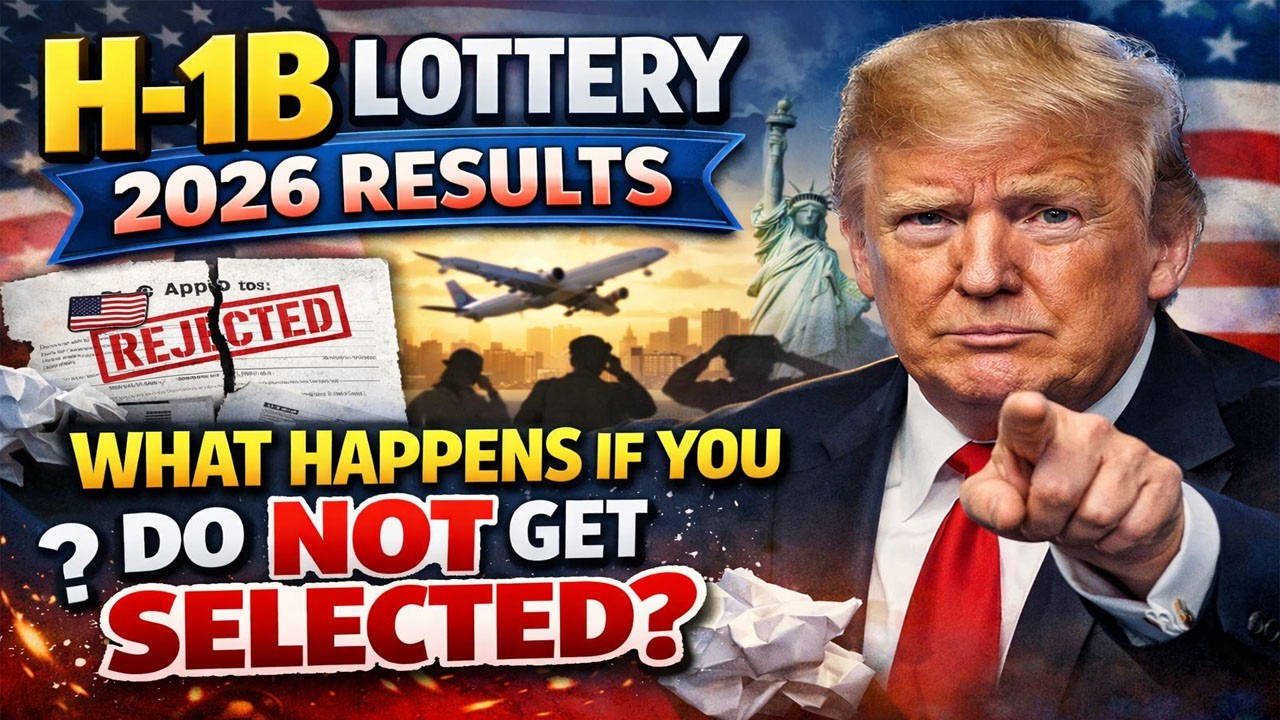 H-1B Lottery 2026 Results Are Out &mdash; Not Selected? Here Are Your Next Steps caption