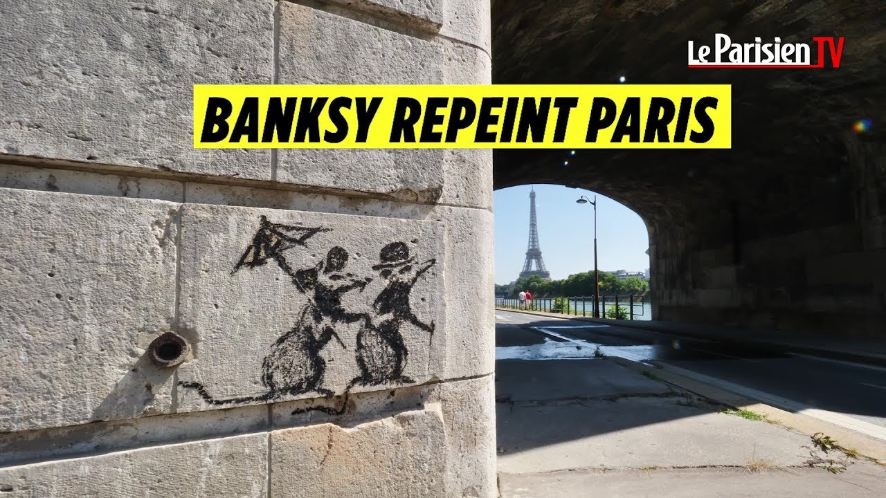Banksy : où trouver les œuvres du street artist dans Paris ?