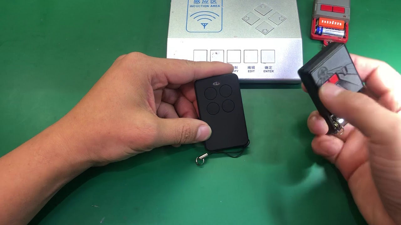 Copiar mando de Garaje fácil universal