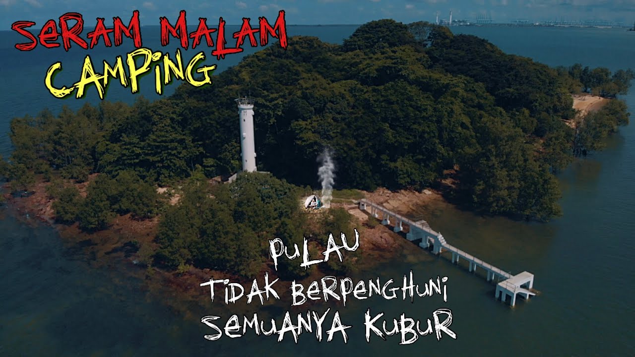 SERAM Bila CAMPING Di PULAU INI..Semuanya KUBURAN..Tidak BERPENGHUNI..Tangisan Bayi Di Pusara