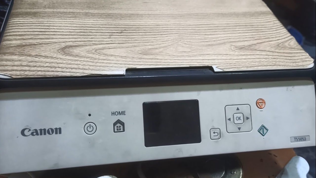 canon pixma ts5053 dismantling تفكيك طابعة كانون