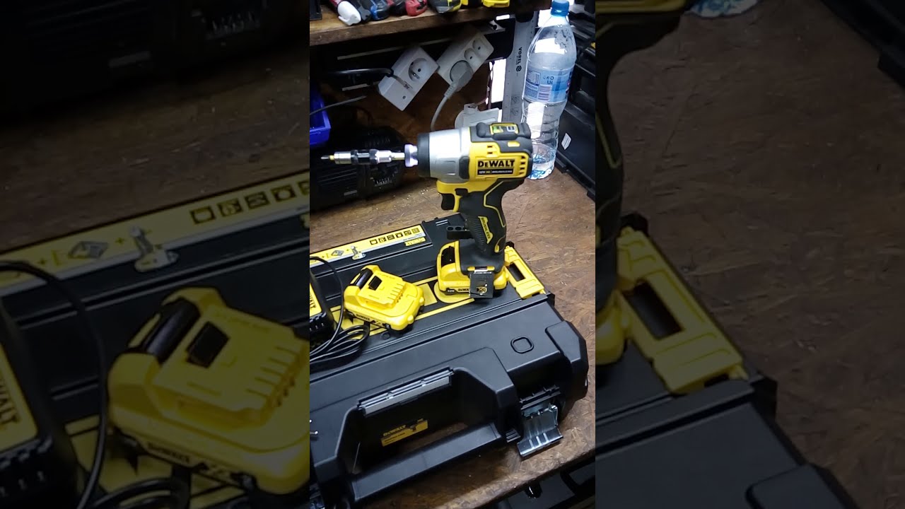 wstępny filmik przedstawiający m&oacute;j nowy nabytek DEWALT DCF801 D2