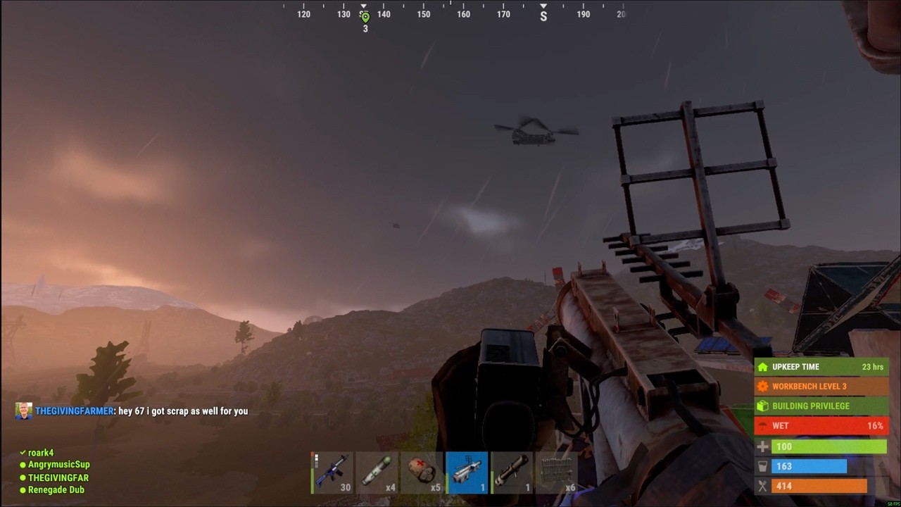 WE HELD OFF A RAID FOR 30 MINUTES... RUST
