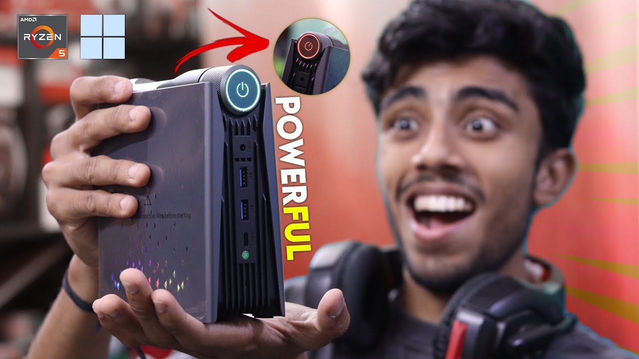 SMALL IN SIZE BIG IN POWER!🔥I Bought the Most Powerful MINI PC FROM AMAZON Ryzne 5, 16GB Ram