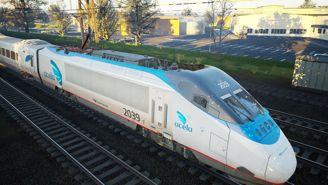 Keep rolling 🚆 Train Sim World 6 Acela Express Amtrack 2026.01.26.