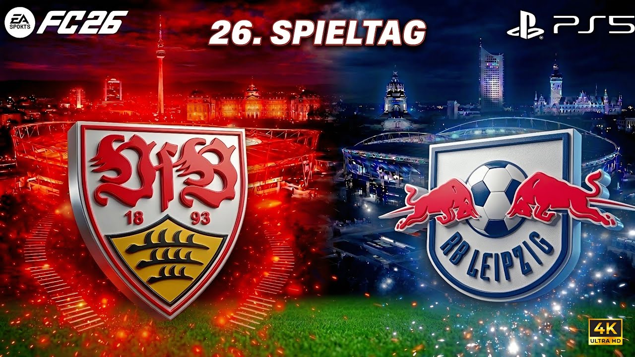 FC26 🔴 VfB Stuttgart vs RB Leipzig | 26. Spieltag Bundesliga Simulation | PS5™