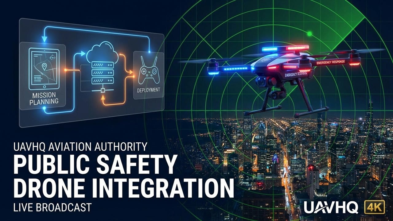 Dissecting the End-to-End Public Safety Drone Mission Workflow