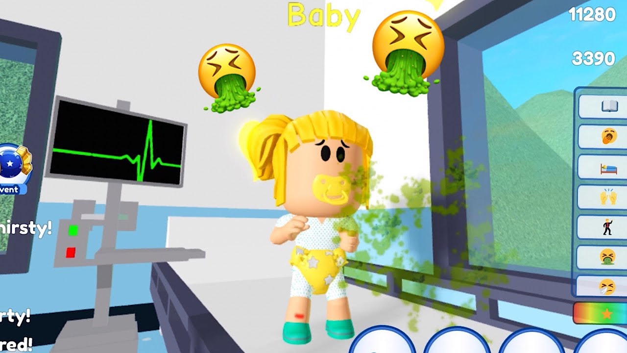 NAUGHTY BABY GOT SICK! 🤒🤢 OLD MAP TWILIGHT DAYCARE