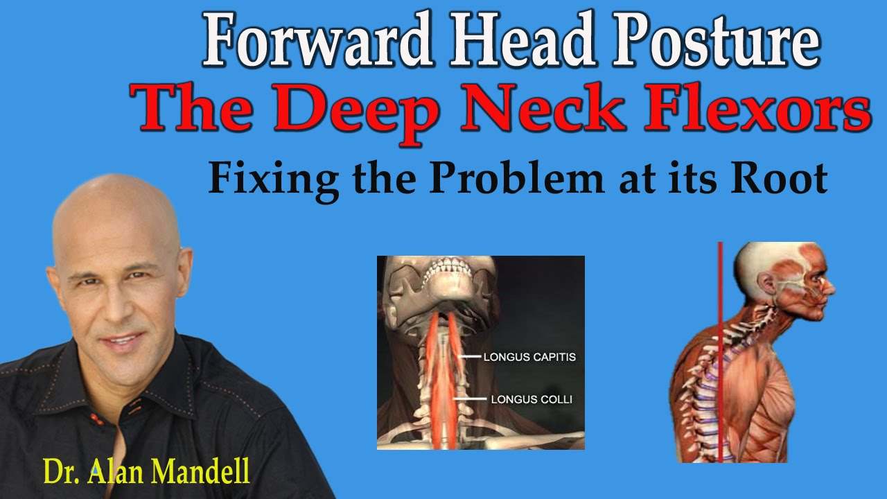 Forward Head Posture (Weak Deep Neck Flexors) Fixing the Problem at its Root - Dr Mandell