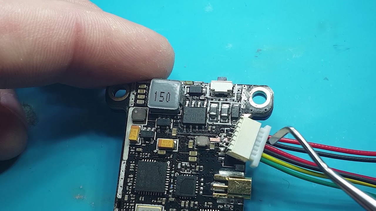 Ремонт VTX AKK Race Ranger который закоротили корпусом антенны на + LiPo аккумулятора!