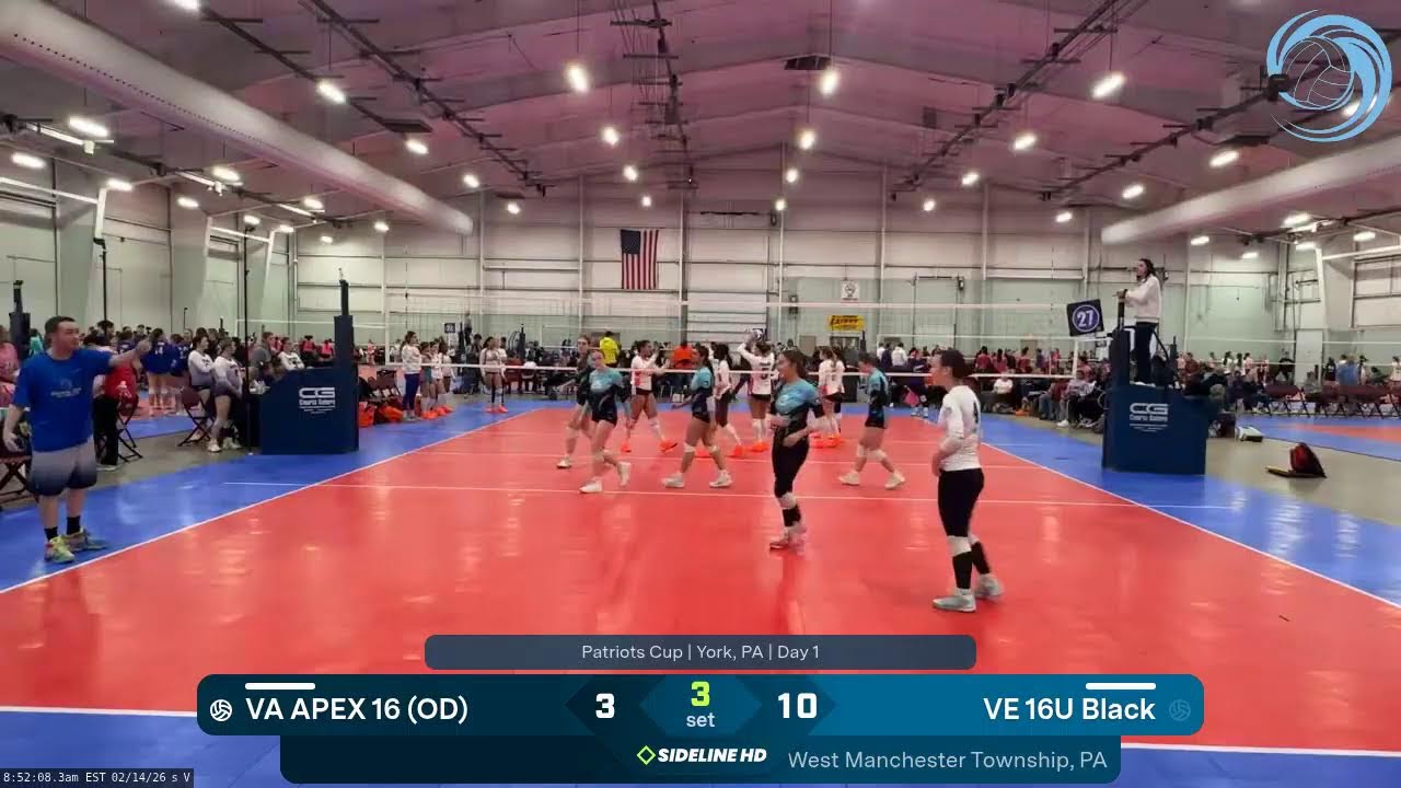 VE 16U Black vs. VA APEX 16 (OD) (2026.02.14)