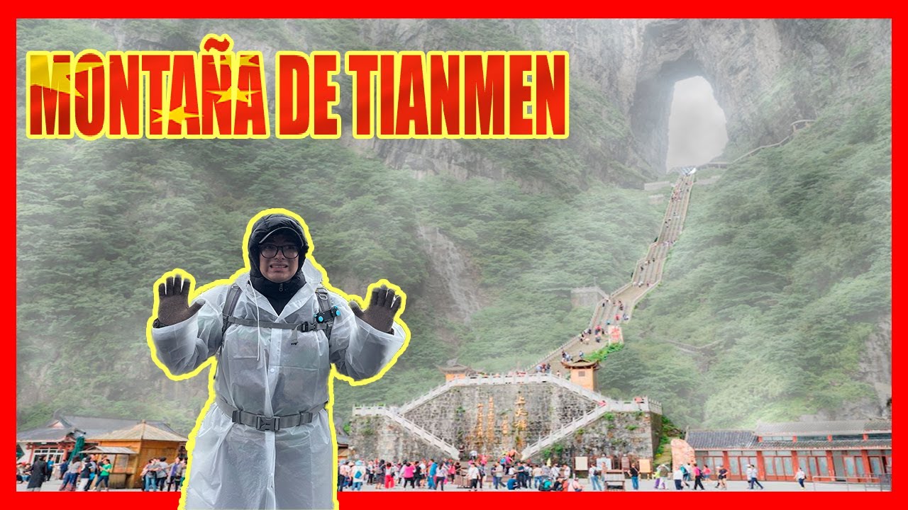 MONTAÑA DE TIANMEN china LA PUERTA DEL CIELO 1/2