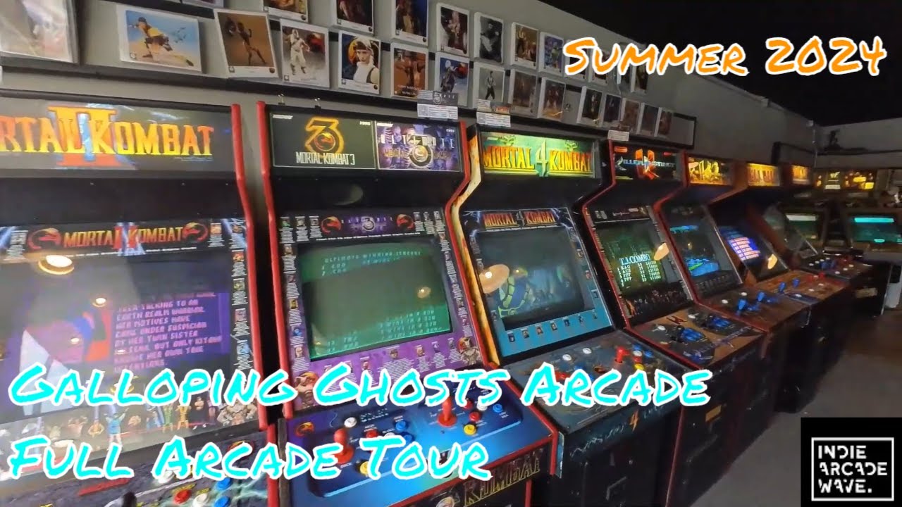 Galloping Ghosts Arcade Full Walkthrough, Arcade Tour 984 Games | Indie Arcade Wave