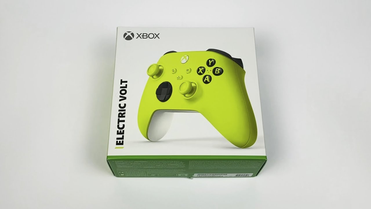 Unboxing wireless controller xbox  Electric Volt