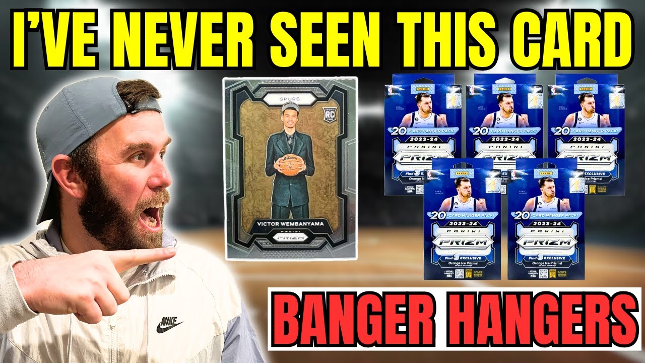 PULLING A RARE VICTOR WEMBANYAMA | 2023-24 PRIZM BASKETBALL HANGER BOXES