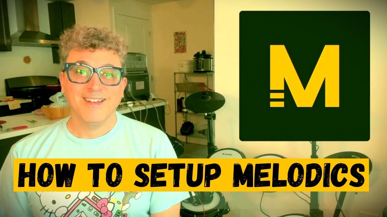 How to setup Melodics with Electronic Drums - Learn Drums At Home!