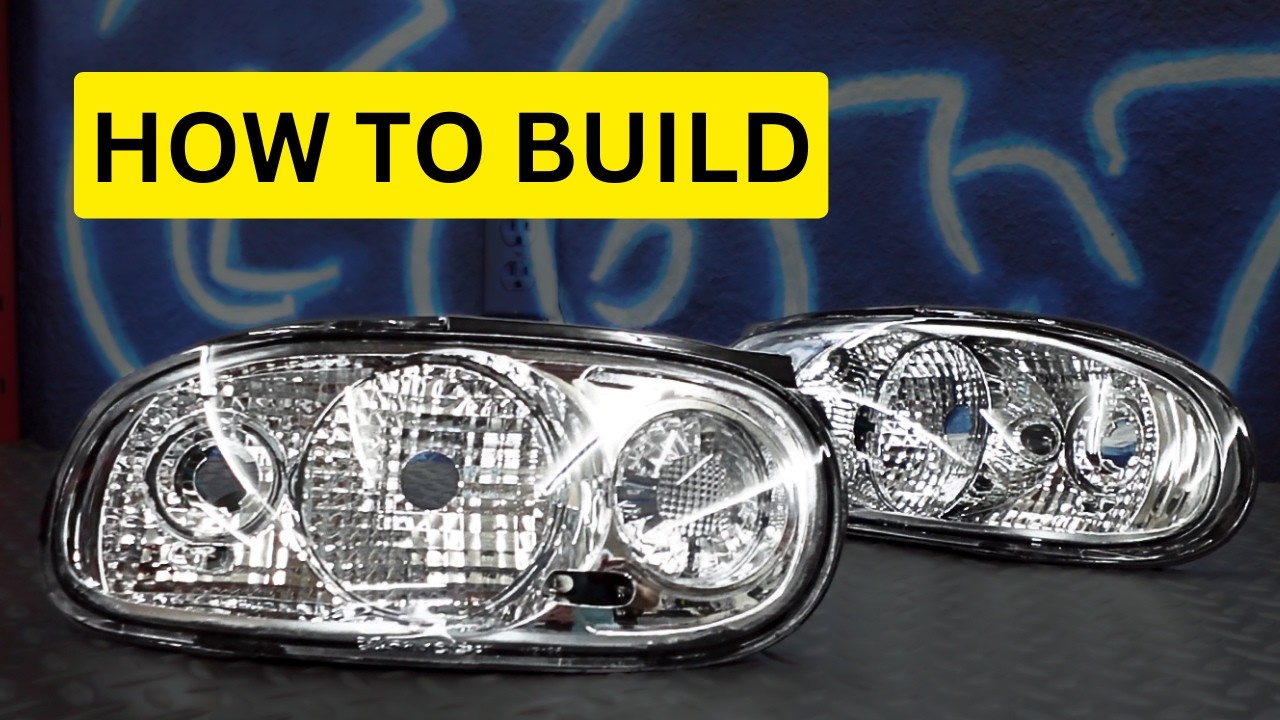 how to build ALL CLEAR NA MIATA tail lights