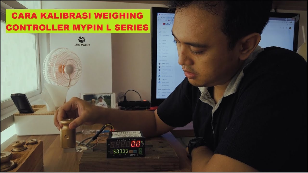 Cara Kalibrasi weighing Controller Mypin L Series