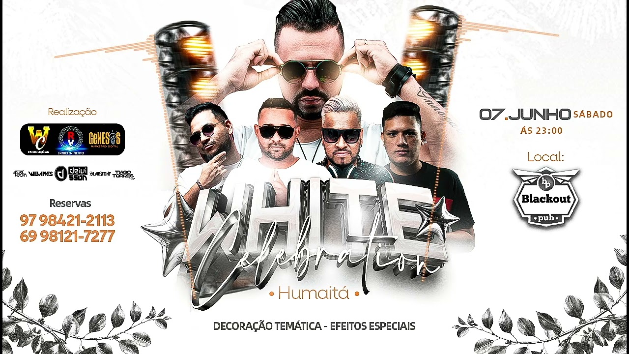 SET MIXADO WHITE CELEBRATION HUMAITA | 07 de Junho na Blackout