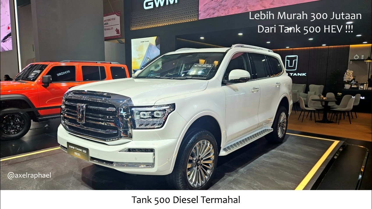 GWM Tank 500 Diesel (4x4) - In Depth Tour - Indonesia