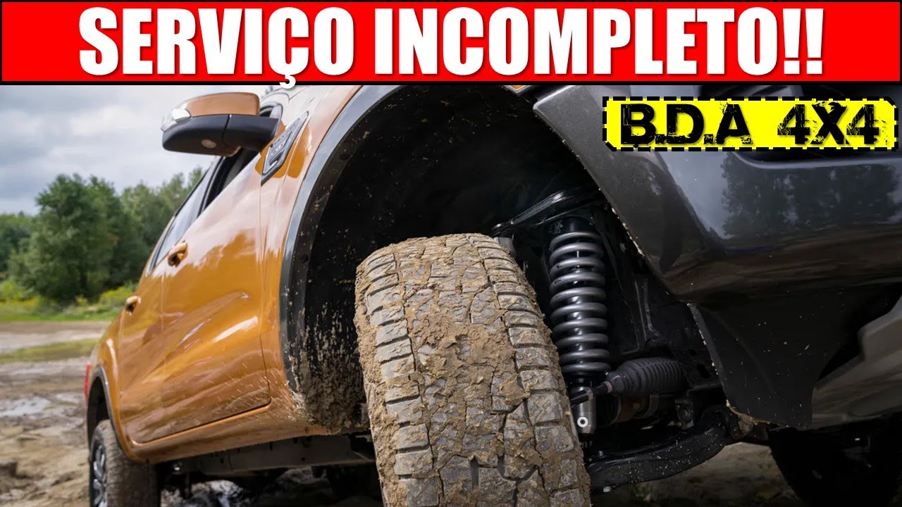 EP. 934// Ford RANGER 3.2 Apenas 42 MIL KM! Barulho RANGIDO na SUSPENSÃO Dianteira e BUCHA ESTOURADA