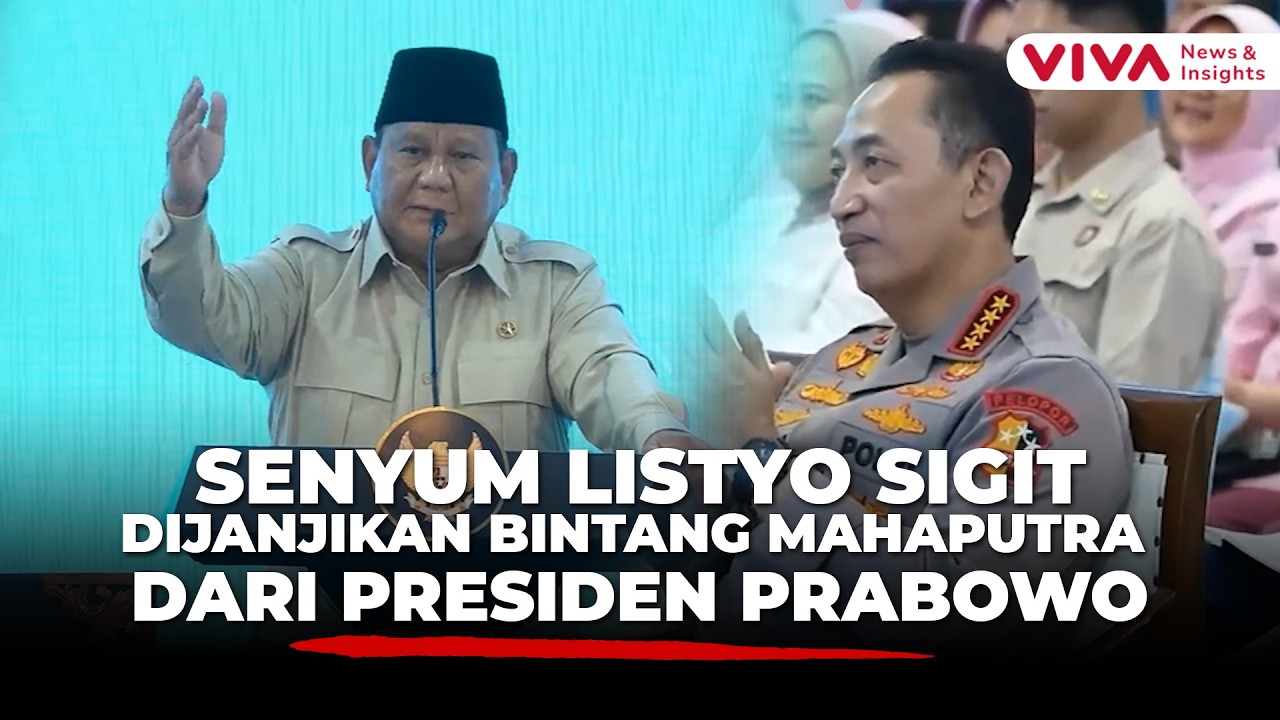 Presiden Prabowo Janjikan Bintang Mahaputra ke Kapolri Listyo Sigit