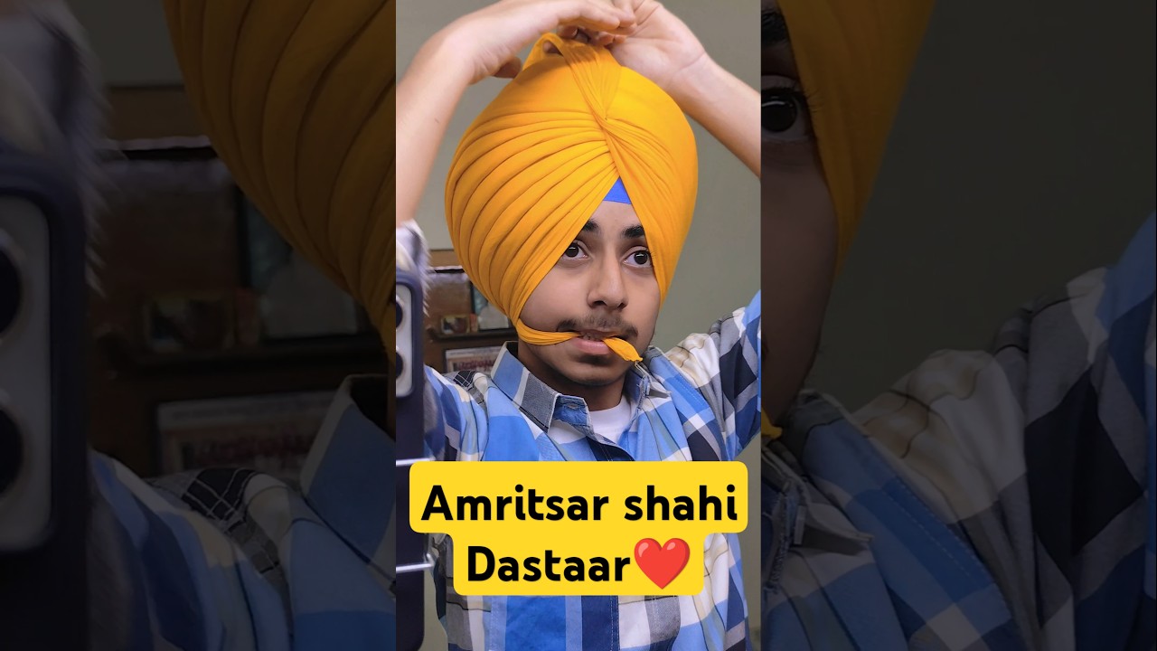 Amritsar shahi dastaar❤ #paggtatorial #turban #pagglovers #subscribe #tutorial #dastaar #subscribe