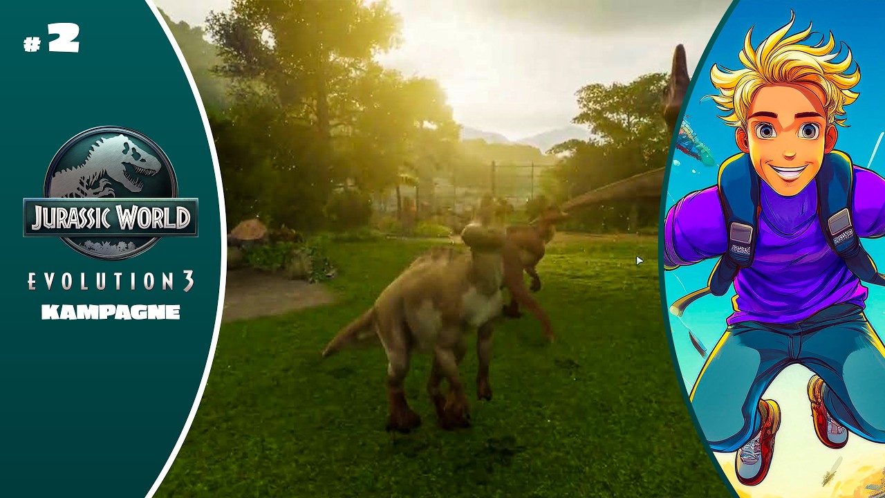 Jurassic World Evolution 3 Kampagne #2 – Mosasaurier, Spinos & Raptoren! Actionreiche Kampagne