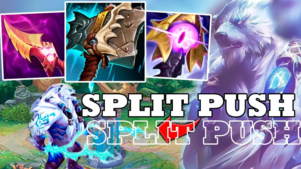Volibear AP é FULL Split Push - LOL Wild Rift
