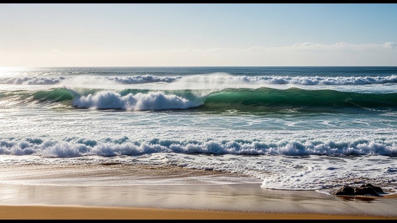 穏やかなブルーオーシャン 🌊 Relaxing Ocean Atmosphere | Nature Sounds • Sleep • Relax