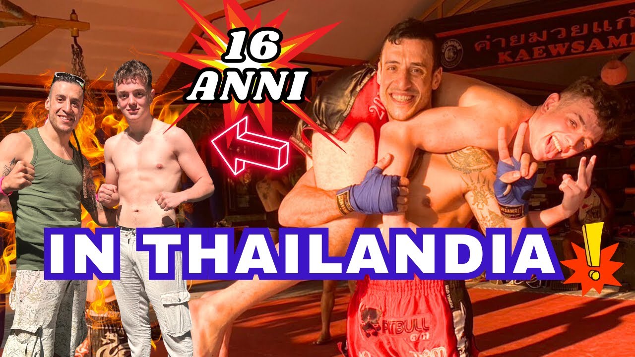 A 16 ANNI IN THAILANDIA! intervisto PAOLINO che si è allenato con me nel camp a BANGKOK