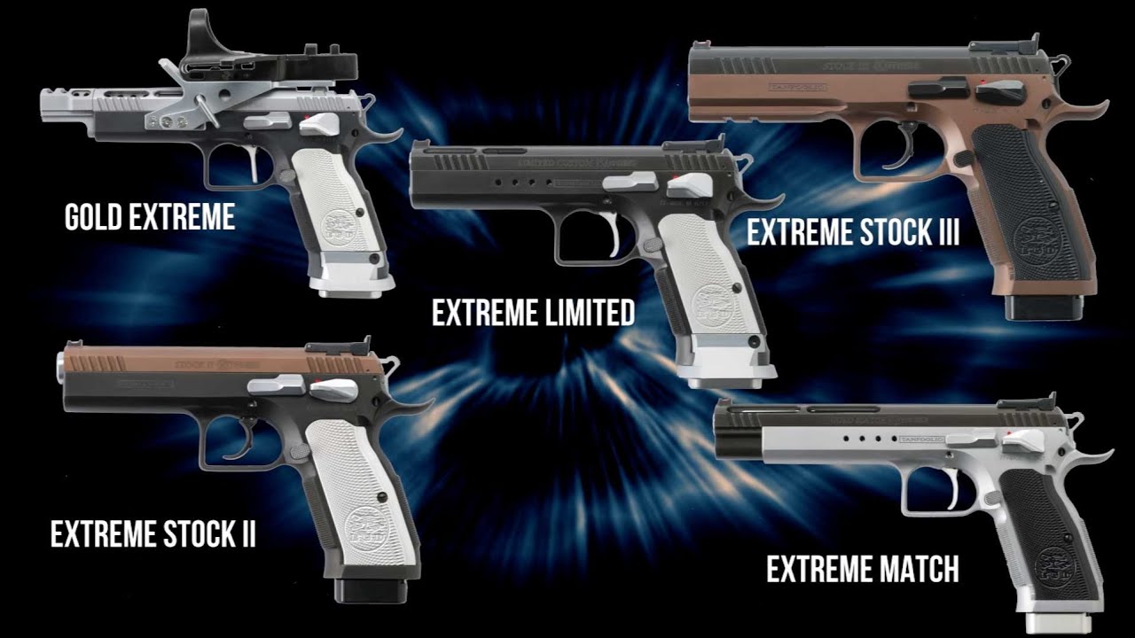 Пистолеты Tanfoglio, заряженные ценностью