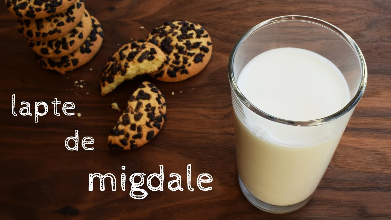 Lapte de migdale ■ Homemade almond milk