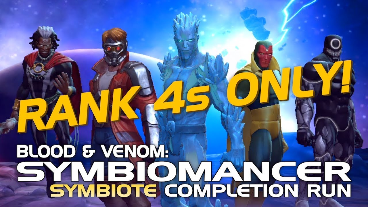 Blood & Venom: Symbiomancer - Full Symbiote Completion Run (w/ R4s Only) | MCoC