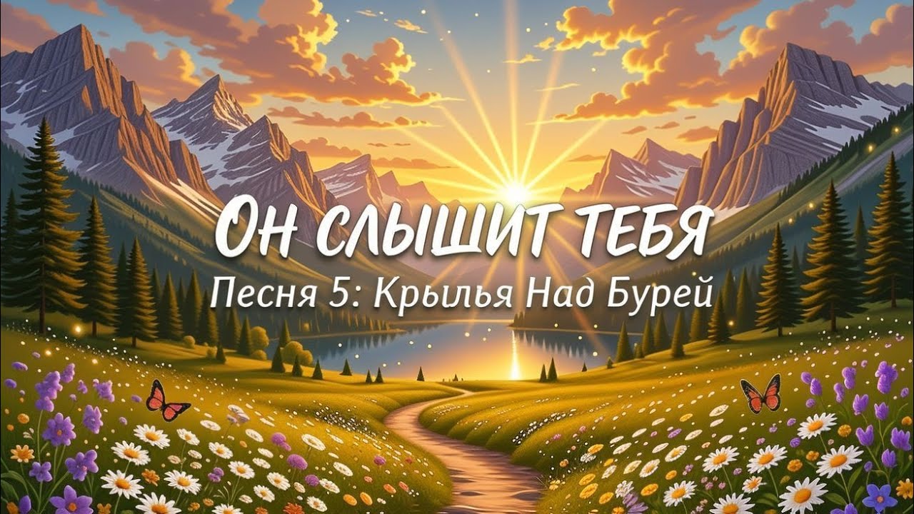 ОН СЛЫШИТ ТЕБЯ 5 — Крылья над бурей | Христианская песня, которая укрепляет в испытаниях (200)