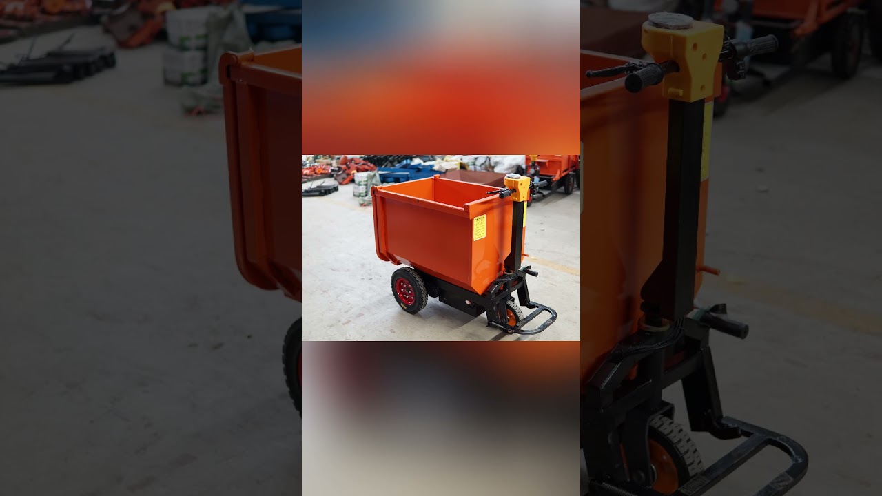 The electric tricycle: Efficient transportation, low noise.